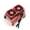 Alloy Brushless Motor Cooling Fan for Traxxas X-Maxx 1/5 RC Car for 1717 Motors view 1