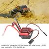 VGEBY 60A RC Brushed ESC, 6V 2A Brushed Speed Controller ESC with T Plug for HSP for 110 RC Cars Red view 4