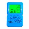 HLF Retro Brick Game Console Large Screen with Green Backlight Built-in 23 Multi-Mode Block Games Classic Nostalgia Speed and Difficulty Adjustable Powered by 2 AA Batteries (Blue) view 1