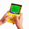 HLF New Large Screen Brick Game Console Green Backlight Built-in 23 Multi-Mode Block Games Classic Nostalgia Puzzle Speed and Difficulty can be Adjusted Suitable as a Gift for Kids (Yellow) view 2