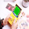 HLF New Large Screen Brick Game Console Green Backlight Built-in 23 Multi-Mode Block Games Classic Nostalgia Puzzle Speed and Difficulty can be Adjusted Suitable as a Gift for Kids (Yellow) view 4