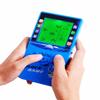 HLF New Large Screen Brick Game Console Green Backlight Built-in 23 Multi-Mode Block Games Classic Nostalgia Puzzle Speed and Difficulty can be Adjusted Suitable as a Gift for Kids (Blue) view 2
