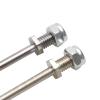 DKNTZO Airplane Landing Gear Part, 1 Pair D3/D4/D5/D6 Landing Gear Wheel Shaft M4/M5/M6/M8 Steel Axle with Nuts Assembly Kit for RC Airplane Model DIY Parts (Color : D3xM5xL40) view 4