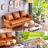 TuKIIE DIY Miniature Dollhouse Kit with Furniture, 1:24 Scale Creative Room Mini Wooden Doll House Accessories Plus Dust Proof for Kids Teens Adults(Warm Moment) view 3