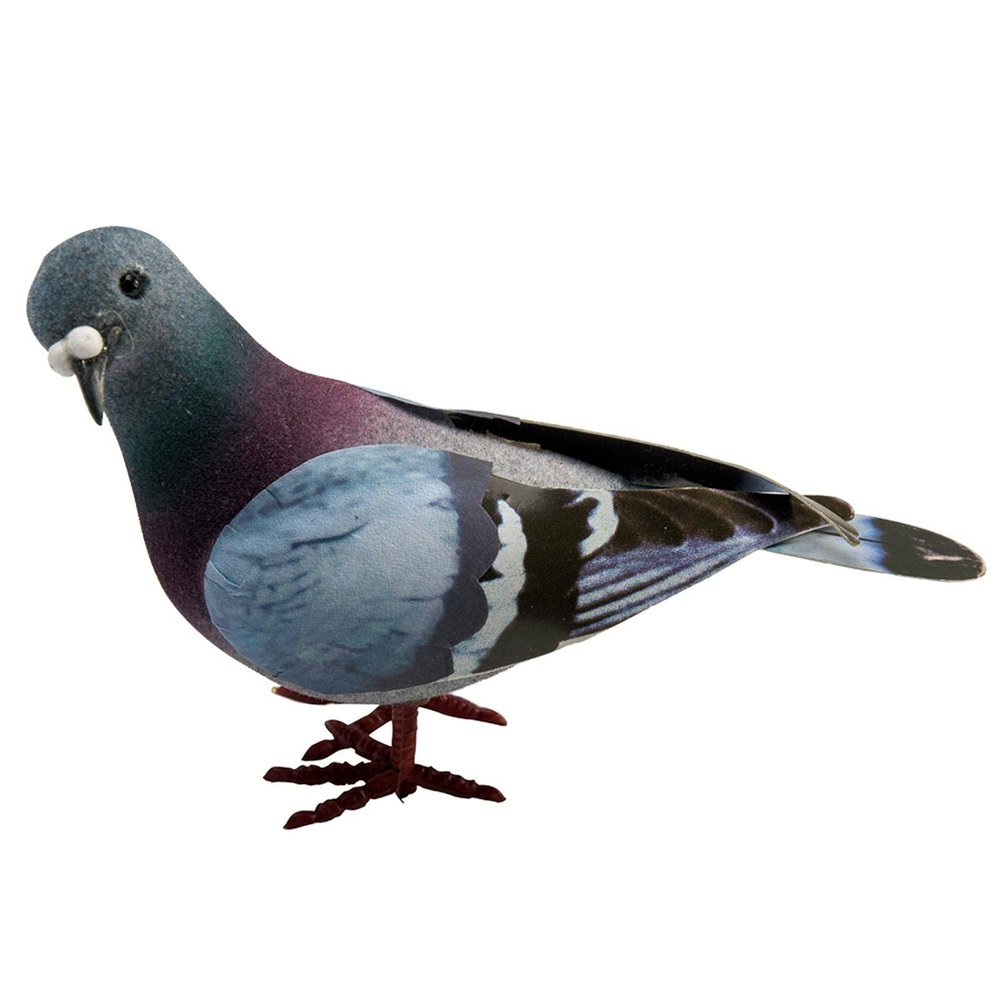 Artificial Simulation Foam Birds Sparrow Ornaments Removable Feather Birds