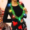 Sixexey Light Up Christmas Necklace LED Bulbs Necklaces Xmas Holiday Party Favor Supplies Accessories for Women view 2