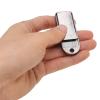 TOPINCN EDC Metal Fidget Slider, Magnetic Fidget Push Slider Rounded Polished Aluminum Alloy Wear Stress Relief Lightweight for Office (Ruthenium Black) view 4