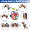 3D Flips Magic Cube Set, 3 Pack Infinity Cube Fidget Toys, Transforms Puzzle Cubes for Stress Anxiety Relief and Kill Time, Nice Gifts for Kids and Adults view 3