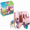 Playmobil Horse Transporter with Trainer view 1