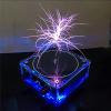 Music Solid State Tesla Coil Artificial Lightning Arc Plasma Loudspeaker Experiment Science Desktop Toy Model view 1