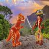 Adventurer with T-Rex view 1