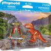 Adventurer with T-Rex view 2