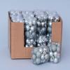 Euronatale 20mm PVC Ball, 1 Piece, Metal/SAT/Glit, Unique view 1