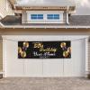 Happy Birthday Banner Personalized Name Photo Age Custom Birthday Banners and Signs Customize for Birthday Party Decoration 6'x2' view 4