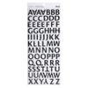 Recollections Shaker Stars Alphabet Stickers, 12 Packs: 76 ct. (912 Total) view 4