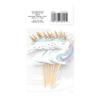 12 Packs: 12 ct. (144 total) Glittery Unicorn Treat Toppers by Celebrate It view 4