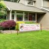 Happy Birthday Banner Personalized Name Photo Age Custom Birthday Banners and Signs Customize for Birthday Party Decoration 6'x2' view 3