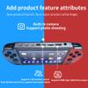 DREAMHAX X7 Plus Handheld Game Console , Preload 10000 Games Portable Video Games Support HDMI Output & Double Player Classic Arcade Retro Game Player (4.3" Screen Red & Blue) view 3