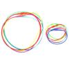 Creatology 12 Sheets (144 Total) Primary Mix Silicone Bracelets & Necklaces - Great for Parties, Birthdays, and Arts & Crafts - Bulk 12 Pack view 1