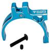 NHX RC Aluminum Cooling Fan Mount for 540 Size 1/10 Motors / 30x30mm Fans -Blue view 1