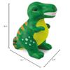 12 Pack: Dinosaur 3D Ceramic Bank Kit by Creatology view 4