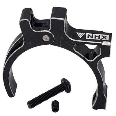 NHX RC Aluminum Cooling Fan Mount for 540 Size 1/10 Motors / 30x30mm Fans -Black