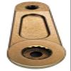 NHX RC Heavy Duty Aluminum 15T Servo Horn for 1/6 Axial SCX6 -Bronze view 3