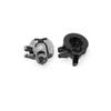 Powerhobby Brass Front Portal Steering Knuckles Black Axial Capra / SCX10 III view 3