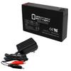 Mighty Max Battery 6V 7Ah Battery Replacement for Kids Ride on Toy SB670 + 6V Charger view 1