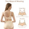 4HOW Hands-Free Breast Pump Bra for Breastfeeding, Adjustable Breast-Pumps Holding and Nursing view 3