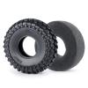 2.2inches Rubber Tires Set, 4pcs Wheel Tires Tyres for Axial Wraith 90053 90048 RBX10 AXI03005 1/10 RC Crawler Car view 3