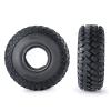 2.2inches Rubber Tires Set, 4pcs Wheel Tires Tyres for Axial Wraith 90053 90048 RBX10 AXI03005 1/10 RC Crawler Car view 4