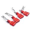 1 Set Body Clips Pins with Pull Tabs for 1/24 Axial Scx24 AXI90081 Deadbolt C10 AXI00002 B-17 AXI00005 AXI00005 Upgrade (Red) view 2