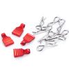 1 Set Body Clips Pins with Pull Tabs for 1/24 Axial Scx24 AXI90081 Deadbolt C10 AXI00002 B-17 AXI00005 AXI00005 Upgrade (Red) view 4