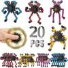 20 Pcs Fidget Spinners Toys for Kids & Adults, Deformable Robot Transformable Fingertip Spinner, Stress Relief Party Favor for Classroom Prizes, Christmas, Valentines Day Gift, Goodie Bag Fillers view 1