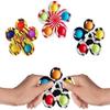 20 Pcs Fidget Spinners Pop Toys for Party Favors, Sensory Fidget Toys Bulk for Classroom Prizes, Easter Christmas Valentine Gifts for Kids Easter Basket Stuffers view 3
