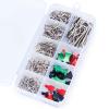129pcs Body Clips with 20pcs Pull Tabs Set for Axial Scx24 Scx6 Scx10 TRX-4 TRX6 RC Crawler Car view 1