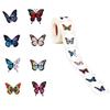 500 Pcs Butterfly Animal Graffiti Round Seal Self-Adhesive Label Stickers for Christmas Halloween Party Decorations for Scrapbooking Envelopes Water Bottles(Fashion Pattern 8) view 1