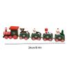 KUYYFDS Christmas Train Ornaments Wooden Mini Christmas Train Toys Festival Decor for Kids Style5 Tabletop Scenes view 4