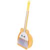 Zerodeko Broom and Dustpan Vacuum Cleaner Mini Broom with Dustpan Little Housekeeping Helper Kitchen Sweeping for Kids Toddlers Broom 1 Set Yellow Household Vacuum Cleaners Broom view 1
