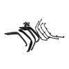 1 Set 1/10 RC Crawler Car Fender Flare Mud Guard Model Car DIY Replacement for Axial SCX10 D90 D110 Body view 2