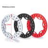 MOHERO 2.2" Beadlock Wheel Ring 4pcs Replacement Wheel Ring for 1/10 SCX10 90046 TRX4 TRX6 Wraith 90048 D90 (Black) view 2