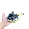 Kelvin & Hughes 1917 Brass Sextant Nautical Telescope Vintage Marine Ship Instrument with Wooden Glass Box view 1