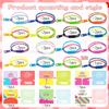 OuMuaMua 30Pcs Valentine's Day Cards Gift for Kids - Cards with Fidget Zipper Bracelets for Classroom Exchange & Party Favors view 4
