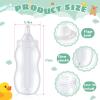 Tessco for you 2 Pcs 15 Inch Big Baby Shower Bottle for Baptism Game Large Jumbo Plastic Baby Shower Bottle Piggy Candy Bank for Girl Boy Kids Party Favor (White) view 2