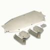 EPTNNASO Stainless Steel Chassis Armor Protection Skid Plate for 1/8 Traxxas Sledge 95076-4 view 1