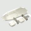 EPTNNASO Stainless Steel Chassis Armor Protection Skid Plate for 1/8 Traxxas Sledge 95076-4 view 2