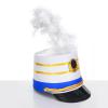 Alvivi Drum Major Soldier Nutcrackers Teen Adult Halloween Cosplay Party Marching Band Hat - Blue & White, One Size view 2