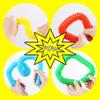 40pcs Large Pop Tubes Sensory Fidget Toys for Party Favor, Big Pop Tubes Bulk for Classroom Prizes Goodie Bag Stuffers, Kids Toddlers Adults Jumbo Toys for Birthday Christmas Valentine Gift view 4