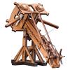 YAQUMW The MINI Roman Ballista Europe Medieval Siege Chariot Wooden Catapult DIY 3D Puzzles Model Kits STEM Projects Tabletop Toys view 1